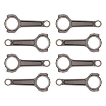 Load image into Gallery viewer, Manley GM LSX Tall Deck Pro Series I Beam Connecting Rod Set - Back View