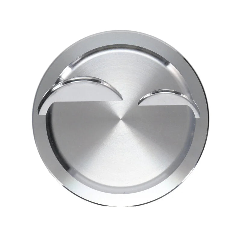 Manley Kit Chevrolet Small Block Platinum Series Piston Set - 4.125 in. Bore 1.0 in. CH 4.0 CC - Back View