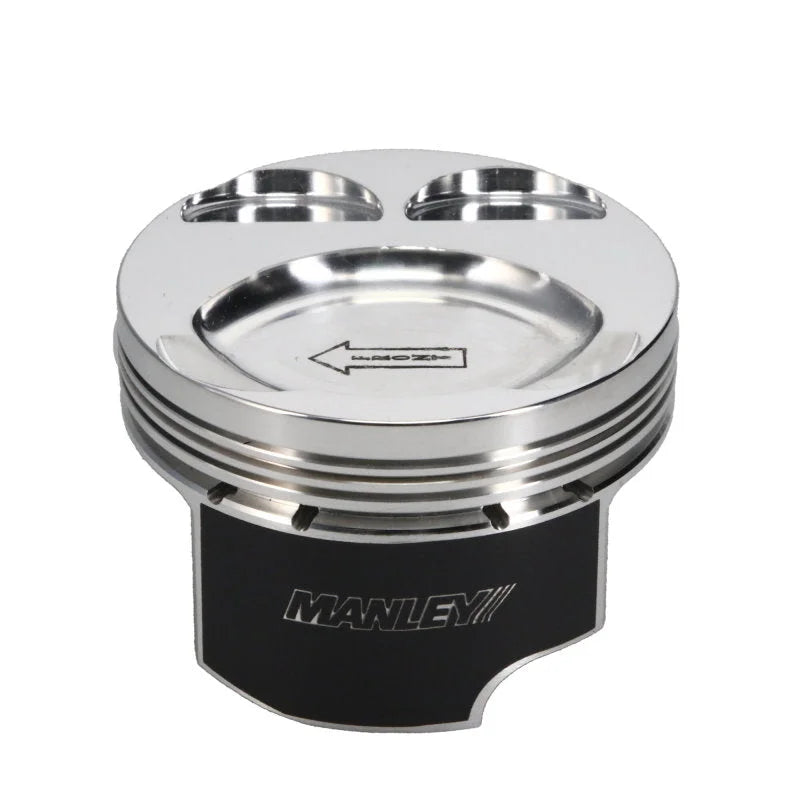 Manley Mazda MZR 2.3L DISI  88mm +.5mm Over Bore 9.5:1 CR Platinum Piston (single piston) - Back View