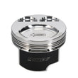 Load image into Gallery viewer, Manley MazdaSpeed 3 MZR 2.3L 87.75mm Bore -13.3cc Dome 9.5:1 CR (ED) Pistons w/ Rings - Set of 4 - Installation View
