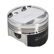 Load image into Gallery viewer, Manley Mitsubishi 2.0L 4G63 Piston Set - 85.50mm Bore 1.375in CH, -8.00 CC - Side View
