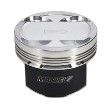 Load image into Gallery viewer, Manley Mitsubishi 2.0L 4G63 Piston Set - 85.50mm Bore 1.375in CH, -8.00 CC - Installation View