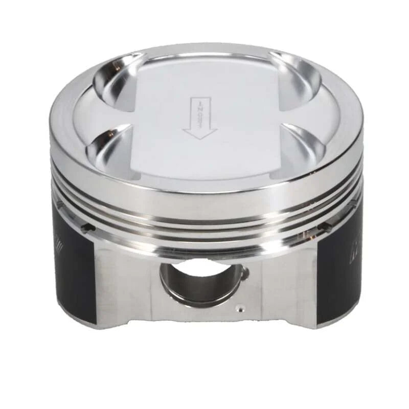 Manley Mitsubishi 2.0L 4G63 Piston Set - 86.00mm Bore 1.248in CH, -8.00 CC - Side View