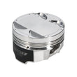 Load image into Gallery viewer, Manley Mitsubishi 4B11 86.5mm Bore 10.0:1 CR -3.5cc Dish Turbo Tuff Piston Set w/ Rings - Installation View