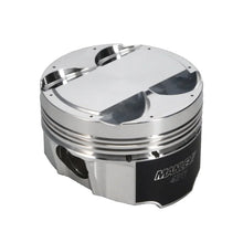 Load image into Gallery viewer, Manley Mitsubishi 4B11 86.5mm Bore 9.0:1 CR -5cc Dish Turbo Tuff Piston Set w/ Rings - Additional View 5