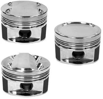 Manley Mitsubishi 4G63 2.0L -2.5cc 86.5mm Bore 1.375in CH Platinum Series Flat Top Piston - Set of 4