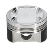 Load image into Gallery viewer, Manley Mitsubishi 4G63 Forged Dish Piston Set - 85.50mm Bore 10.50:1 - Installation View