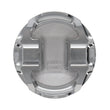 Load image into Gallery viewer, Manley Mitsubishi 4G63/4G63T 86mm Bore 10.0/10.5:1 Comp Ratio -2.5cc Flat Top T/T Piston Set - Back View