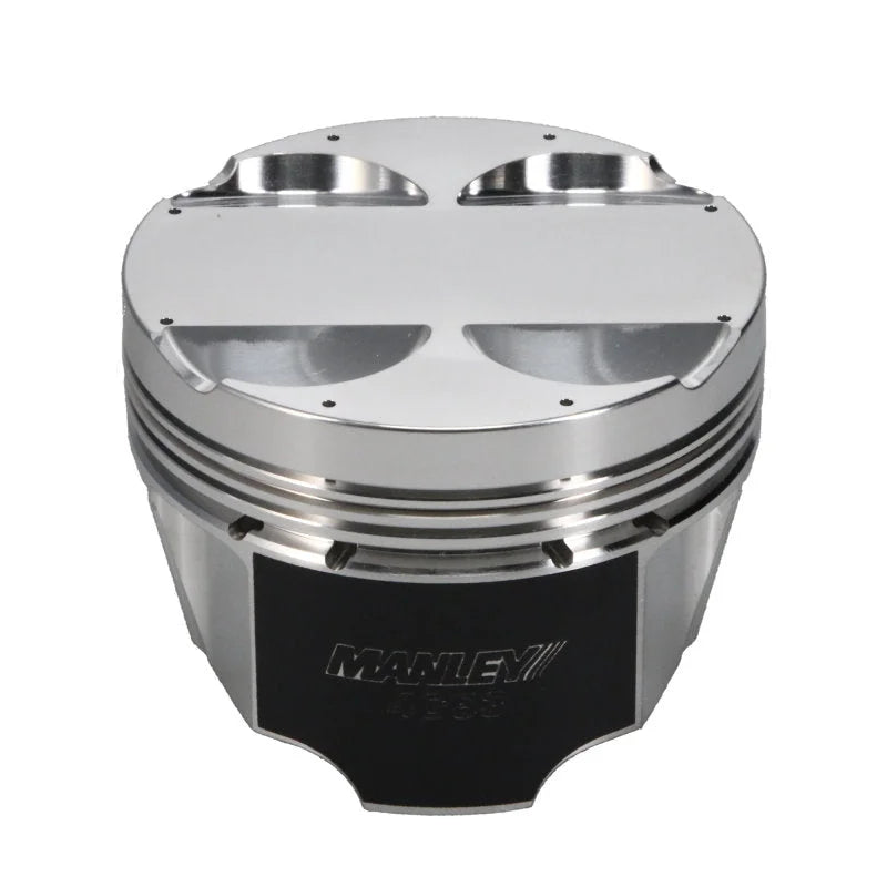 Manley Mitsubishi 4G63/4G63T 86mm Bore 10.0/10.5:1 Comp Ratio -2.5cc Flat Top T/T Piston Set - Additional View 5