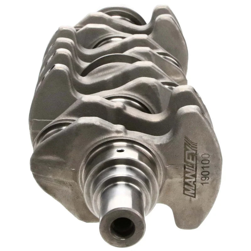Manley Mitsubishi 4G63/4G64 7 Bolt 4340 Forged 88mm Stroke Race Series Crankshaft - Back View