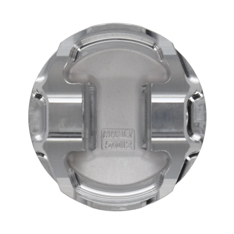 Manley Mitsubishi Eclipse 85.5mm Bore 88mm Stroke 12cc DISH T/T Piston Single - Additional View 5