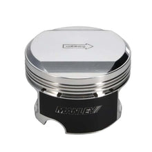 Load image into Gallery viewer, Manley Nissan 2.6L RB26DETT Piston Set - 87.25mm Bore 1.103in CH, 17.00 CC - Side View