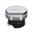 Load image into Gallery viewer, Manley Nissan 2.6L RB26DETT Piston Set - 87.25mm Bore 1.103in CH, 17.00 CC - Side View