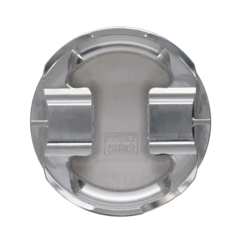 Manley Nissan 2.6L RB26DETT Piston Set - 87.25mm Bore 1.103in CH, 17.00 CC - Installation View