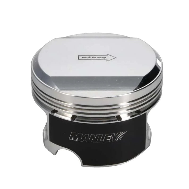Manley Nissan 2.6L RB26DETT Piston Set - 87.25mm Bore 1.181in CH, 20.00 CC - Side View
