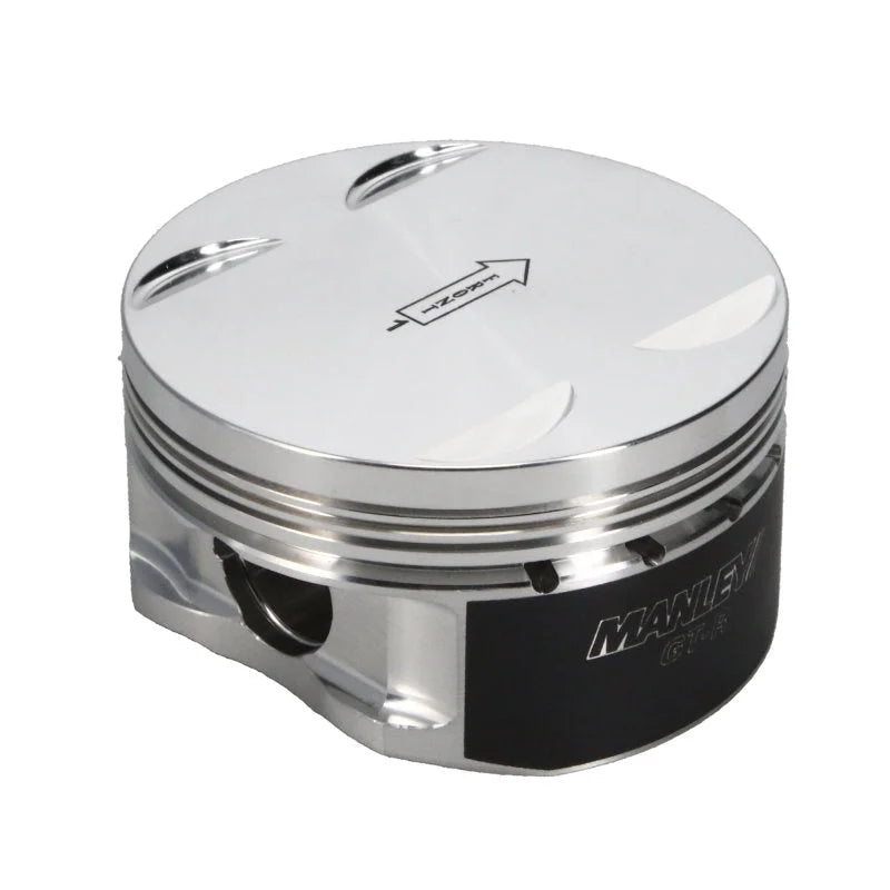 Manley Nissan GT-R 3.8 95.5mm Grade 1 Bore -1.5cc 9.8:1 Comp Piston 6.500in Rod L (Single Piston) - Side View
