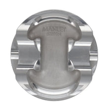 Load image into Gallery viewer, Manley Nissan GT-R 3.8 95.5mm Grade 3 Bore -1.5cc 9.8:1 Comp Piston 6.500in Rod L (Single Piston) - Side View