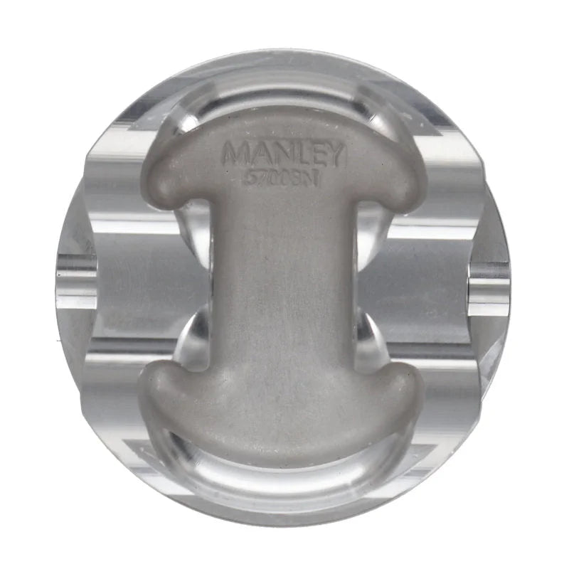 Manley Nissan GT-R 3.8L VR38DETT 94.4mm Stroker 95.5mm Bore Grade 3 -1.5cc Piston w/Ring (Single) - Side View