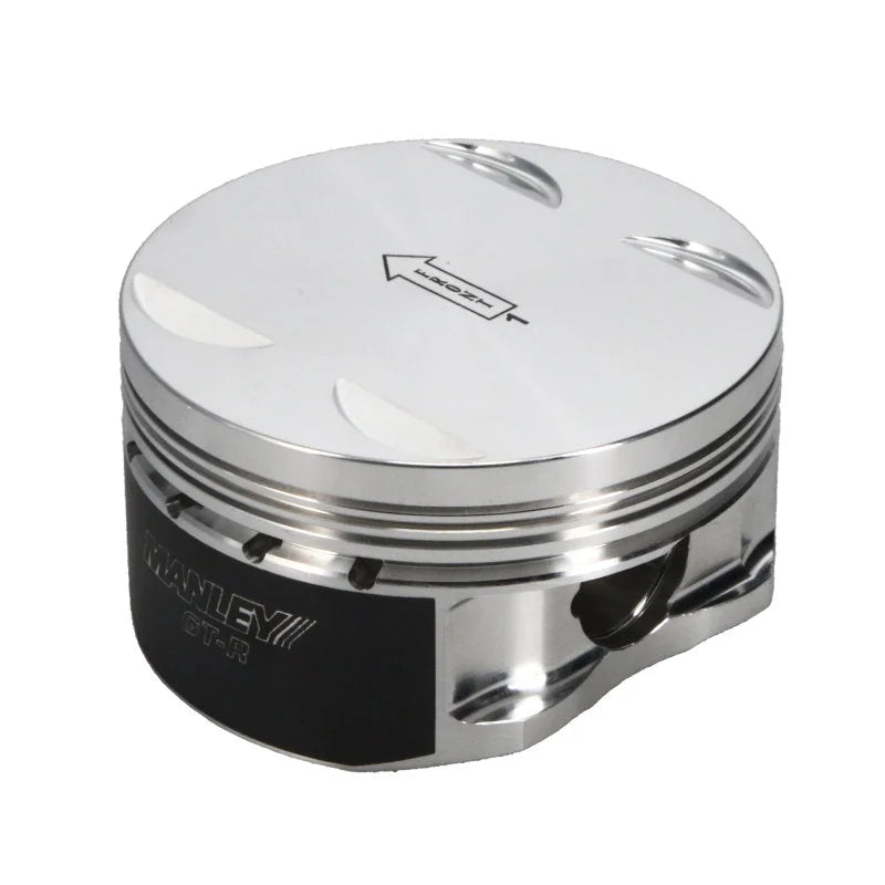 Manley Nissan GT-R 3.8L VR38DETT 94.4mm Stroker 95.5mm Bore Grade 3 -1.5cc Piston w/Ring (Single) - Additional View 6
