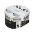 Load image into Gallery viewer, Manley Nissan GT-R 3.8L VR38DETT 99mm Bore 9.8:1 CR -2cc Dish Piston Set w/ Rings - Main Product View
