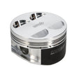 Load image into Gallery viewer, Manley Nissan GT-R 3.8L VR38DETT 99mm Bore 9.8:1 CR -2cc Dish Piston Set w/ Rings - Side View