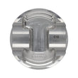 Load image into Gallery viewer, Manley Nissan GT-R 3.8L VR38DETT 99mm Bore 9.8:1 CR -2cc Dish Piston Set w/ Rings - Back View