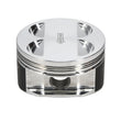 Load image into Gallery viewer, Manley Nissan GT-R 3.8L VR38DETT 99mm Bore 9.8:1 CR -2cc Dish Piston Set w/ Rings - Installation View