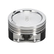 Load image into Gallery viewer, Manley Nissan SR20DE Piston Set - 86.00mm Bore 1.260in CH, -12.00 CC - Side View