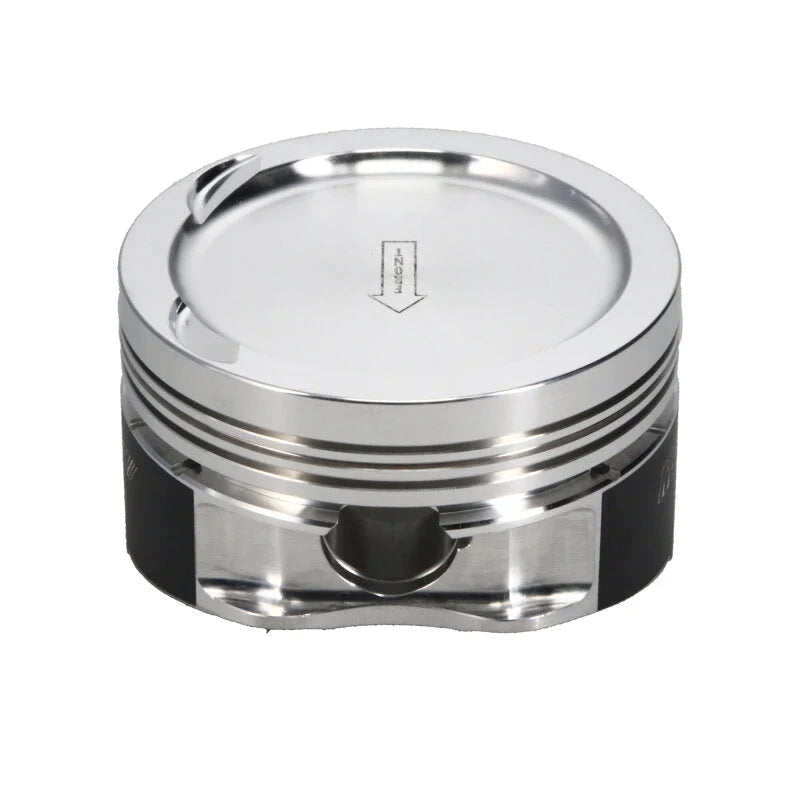 Manley Nissan SR20DE Piston Set - 86.00mm Bore 1.260in CH, -12.00 CC - Side View