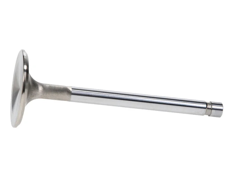 Manley Oldsmobile 330 Exhaust Valve Kit - 1.710in Head Dia. 4.668in O/A Length, 0.3415in Stem - Installation View