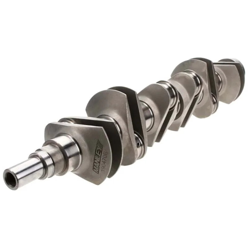 Manley Performance 77.7mm Stroke Turbo Tuff Series Billet Crankshaft fits Nissan RB26DETT - Back View