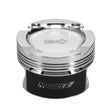 Load image into Gallery viewer, Manley Performance Platinum Series Dish Piston - Single fits BMW N54B30 - Back View