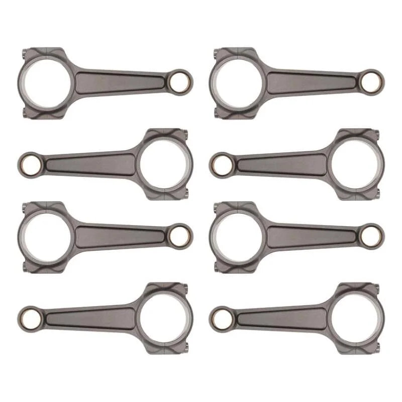 Manley Performance Turbo Tuff I-Beam Connecting Rod - 6.081in Length (Set of 8) fits Nissan VK56DE / VK56VD - Side View