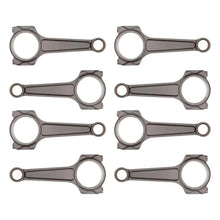 Load image into Gallery viewer, Manley Performance Turbo Tuff I-Beam Connecting Rod - 6.081in Length (Set of 8) fits Nissan VK56DE / VK56VD - Side View