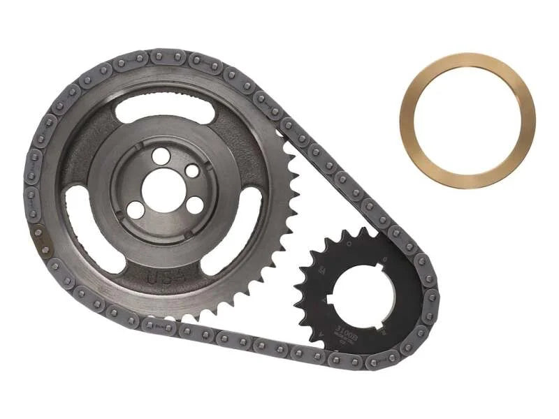 Manley Race Roller Timing Chain Kit - Small Block Chevrolet - Shim - Back View