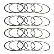 Load image into Gallery viewer, Manley Ring Set Subaru EJ205WRX / EJ257 WRX STi 100mm File Fit 1.2mm x 1.2mm x 2.0mm - Set of 4 - Back View