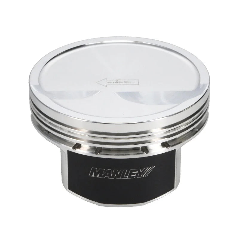 Manley Small Block Chevrolet LS Series -10cc Dish 4.065in Piston Set - Additional View 9