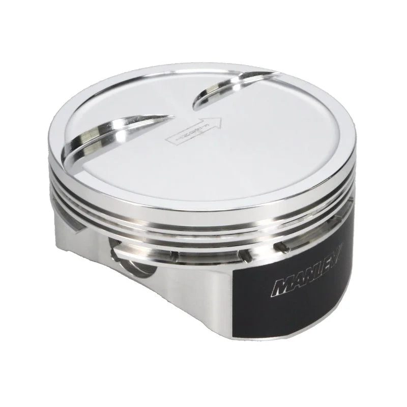 Manley Small Block Chevrolet LS Series -10cc Dish 4.070in Piston Set - Main Product View