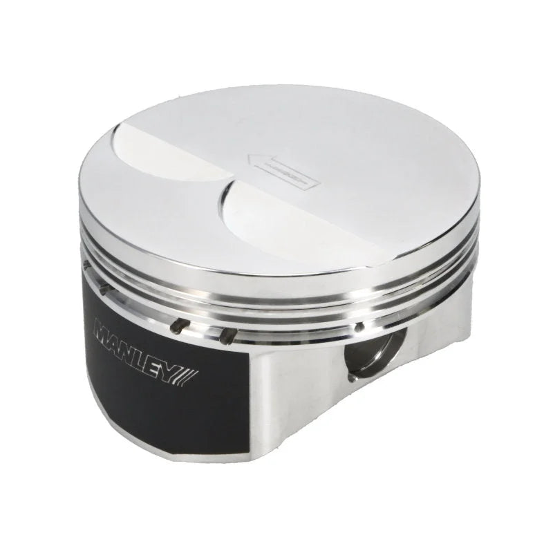 Manley Small Block Chevrolet LS Series 4.010in Bore -4cc Flat Top Piston Set - Main Product View