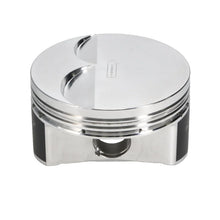Load image into Gallery viewer, Manley Small Block Chevrolet LS Series 4.010in Bore -4cc Flat Top Piston Set - Back View