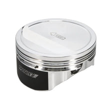 Load image into Gallery viewer, Manley Small Block Chevrolet LS Series 4.125in Bore 11cc Dish Topped Piston Set - Side View