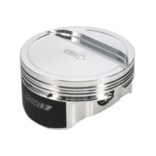 Load image into Gallery viewer, Manley Small Block Chevrolet LS Series 4.125in Bore 11cc Dish Topped Piston Set - Back View