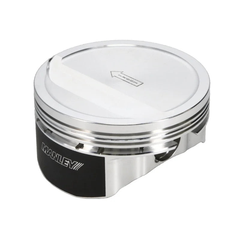 Manley Small Block Chevrolet LS Series 4.125in Bore Dished Top Piston Set - Main Product View