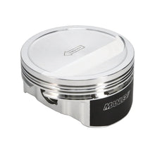 Load image into Gallery viewer, Manley Small Block Chevrolet LS Series 4.125in Bore Dished Top Piston Set - Back View