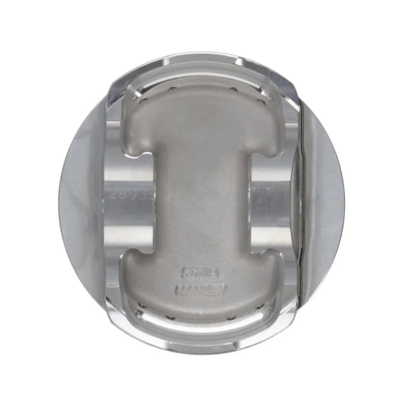 Manley Small Block Chevrolet LS Series -4cc Flat Top Piston Set - Side View