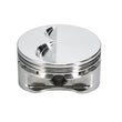 Load image into Gallery viewer, Manley Small Block Chevy 4 Barrel Class 4in Bore - 1.55in CD - -4 cc Dish Piston Set - Back View