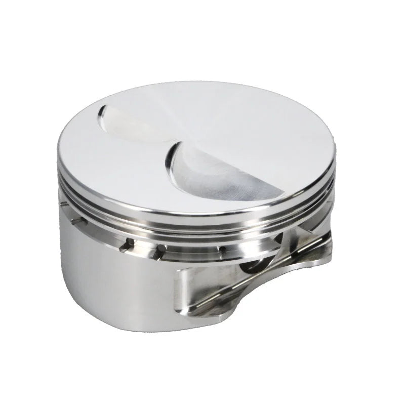 Manley Small Block Chevy 4 Barrel Class 4in Bore - 1.55in CD - -4 cc Dish Piston Set - Installation View