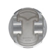 Load image into Gallery viewer, Manley Small Block Chevy 4.030in Bore 1.550in CD -2.5cc Dish Platinum Series Pistons - E/D - Back View