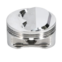 Load image into Gallery viewer, Manley Small Block Chevy 4.125in Bore - 1in CD - -20 cc Dish Platinum Series Pistons - Back View