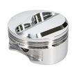 Load image into Gallery viewer, Manley Small Block Chevy 4.125in Bore - 1in CD - -20 cc Dish Platinum Series Pistons - Installation View